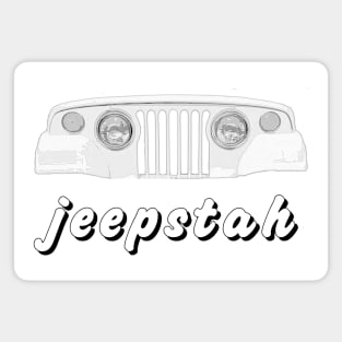 Jeepstah Magnet